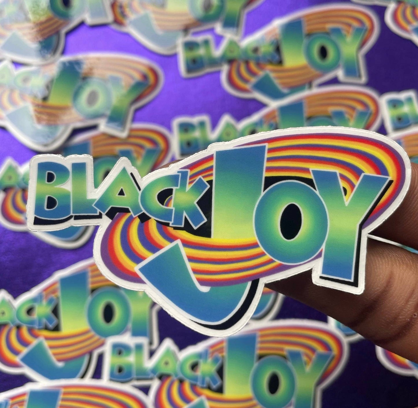 Black Joy Sticker