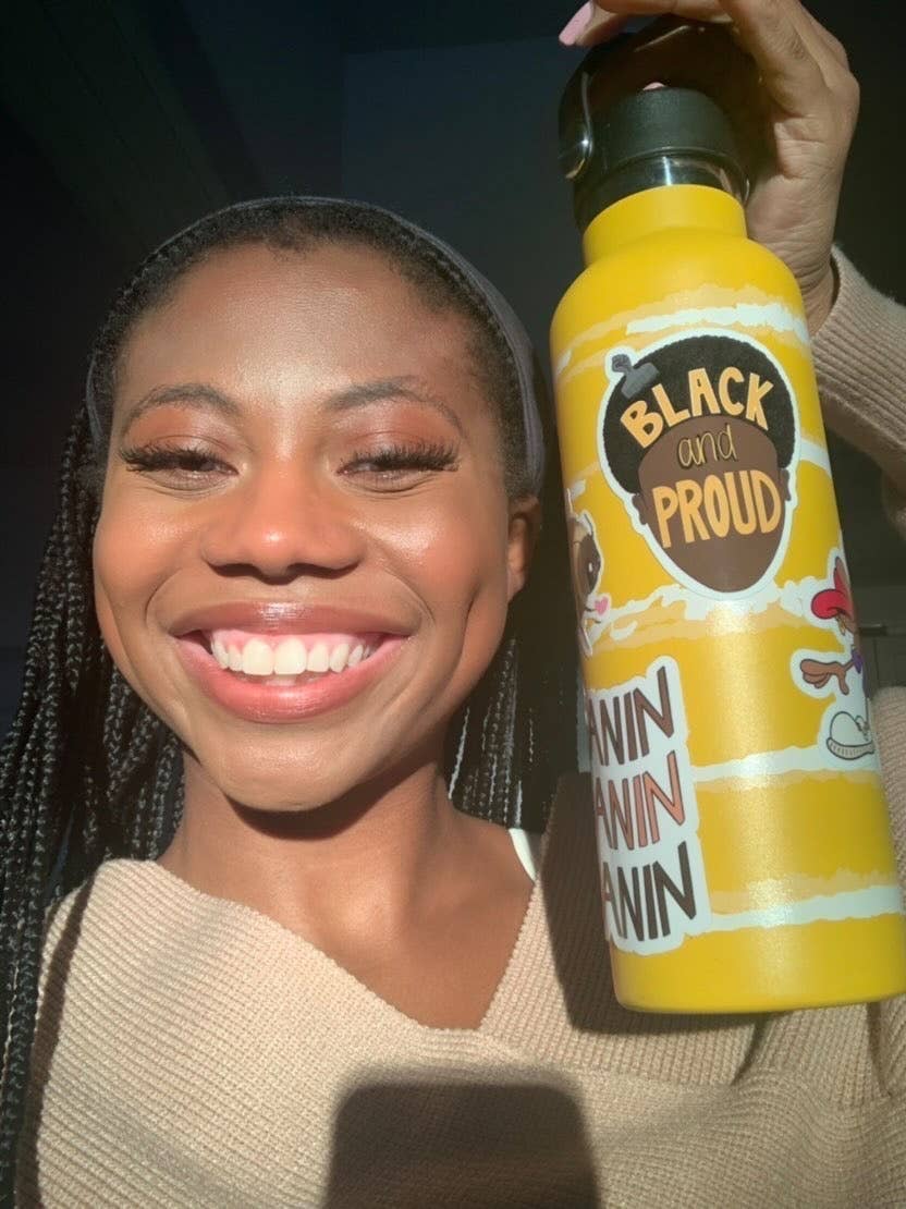 Black and Proud Sticker