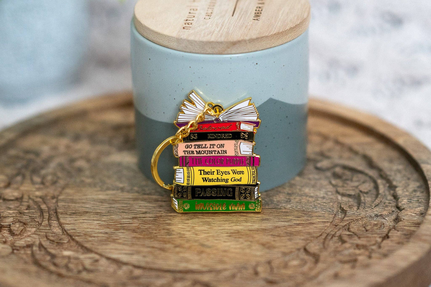 Black Literary Classics Keychain