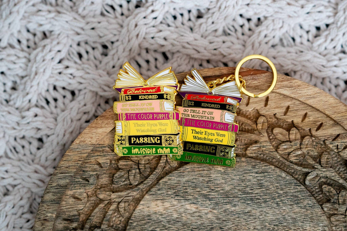 Black Literary Classics Keychain